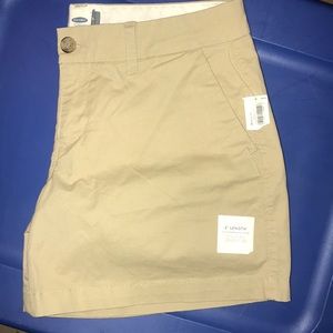 NWT old navy khaki shorts